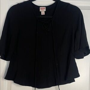 Mossimo Supply Co. Women's Black Blouse
